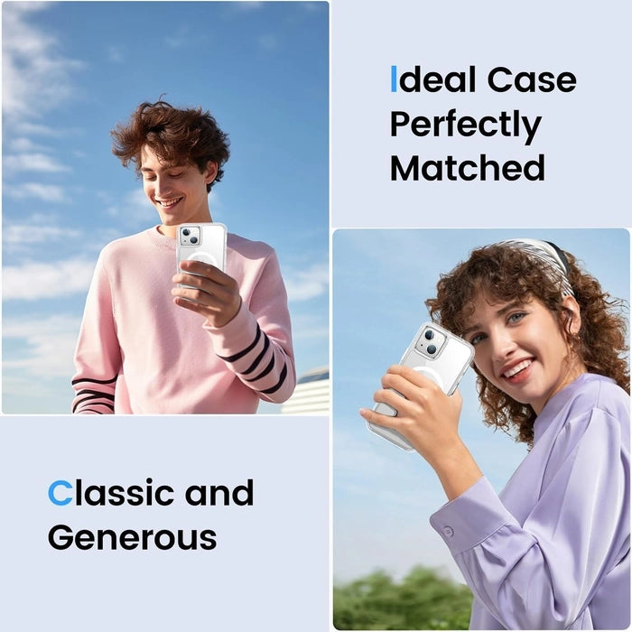 iPhone 14 Clear Case | Magnetic & Wireless Charging Compatible