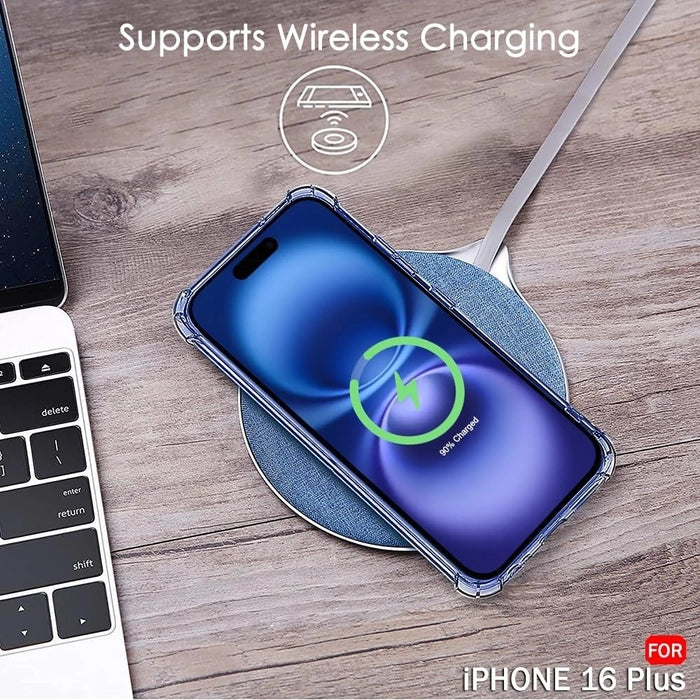 iPhone 16 Plus case | Transparent Slim Protective Case