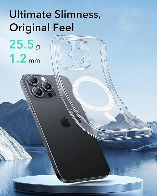 iPhone 16 Pro Max case | Transparent Slim Protective Case