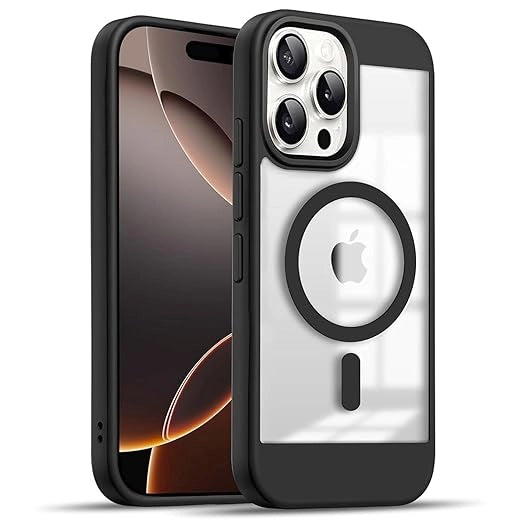 Apple iPhone Cover Case | Magnetic Charging Compatible | Slim Shockproof Case